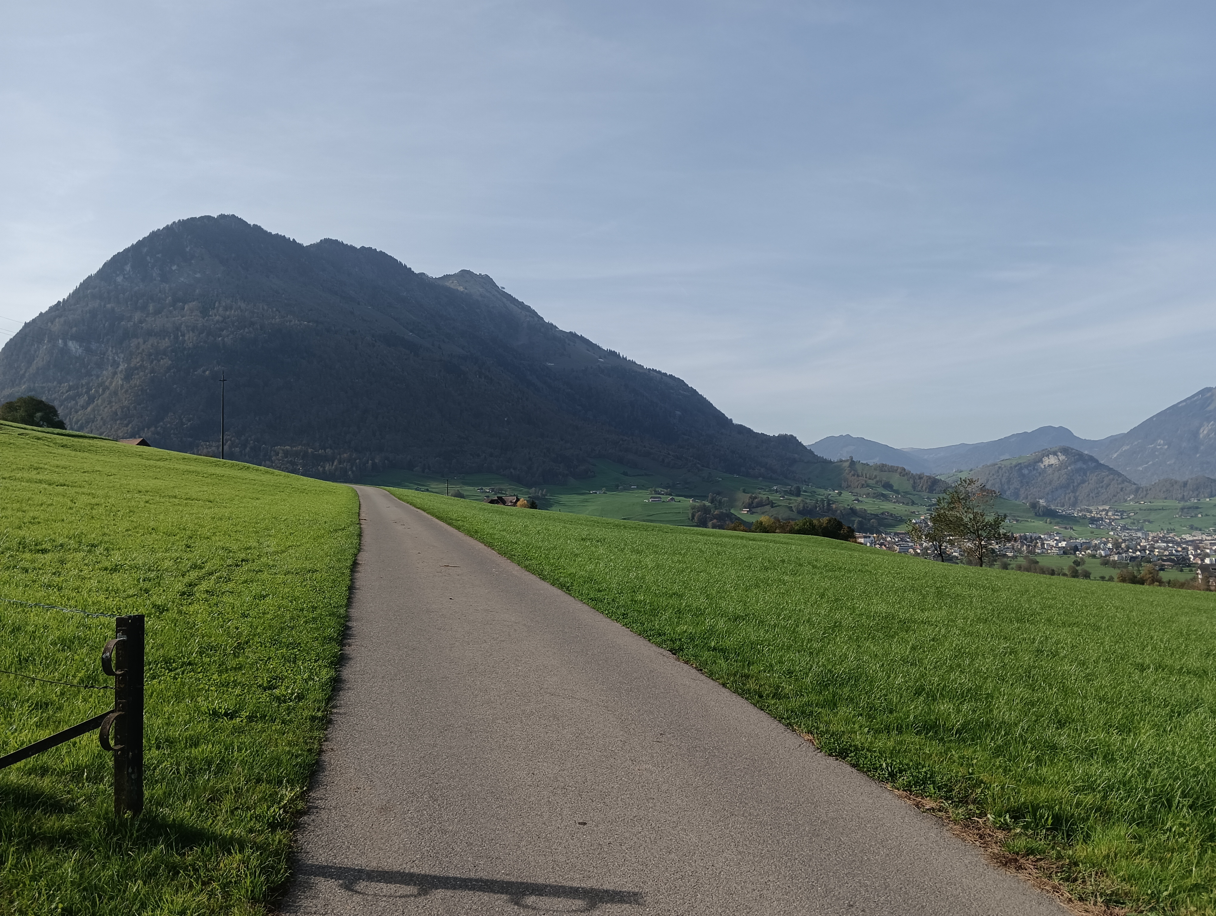 Von da kamen wir...